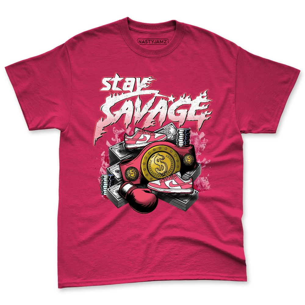 Dunk-Next-NatureAster-Pink-NastyJamz-Premium-T-Shirt-Match-Stay-Savage