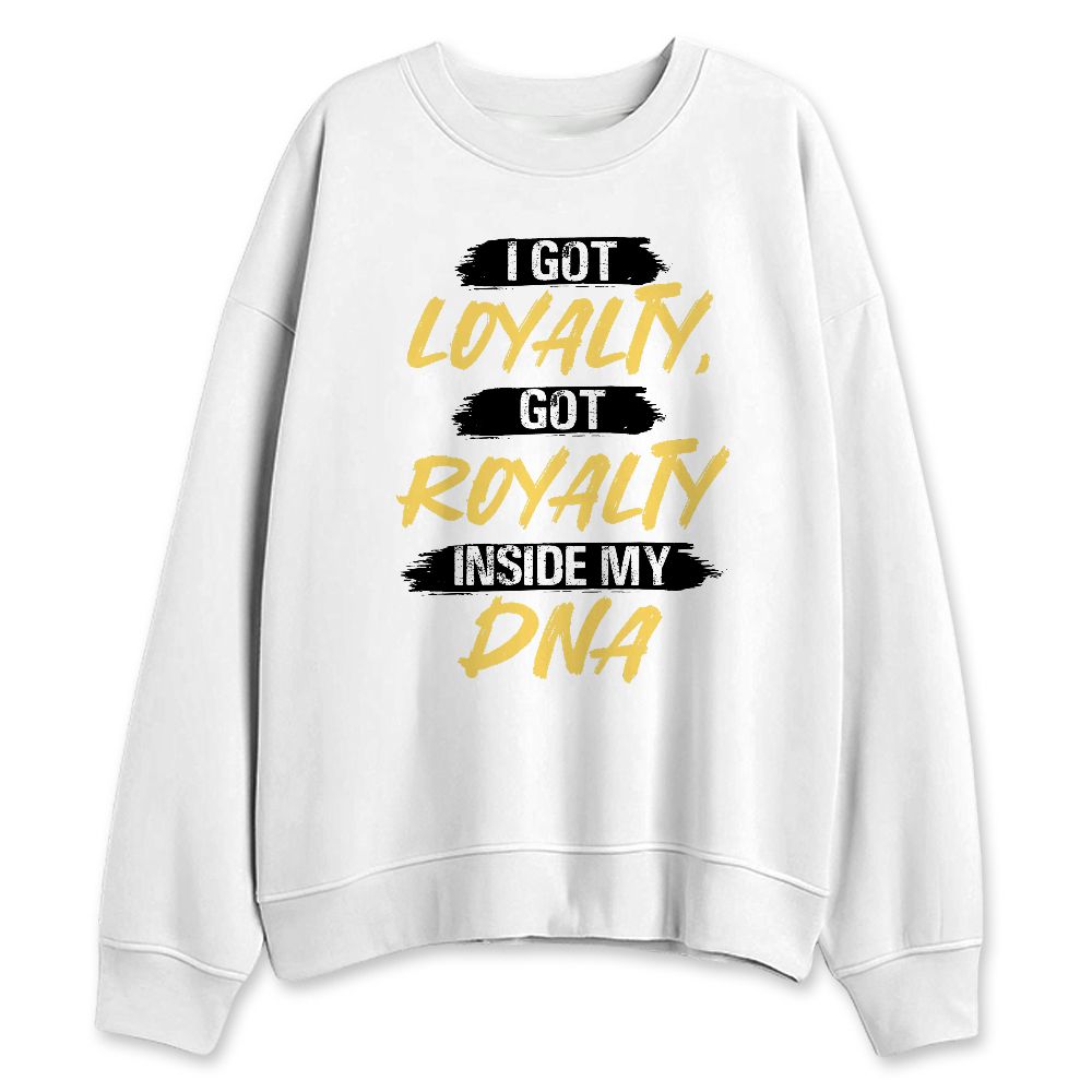 PT-Metallic-Gold-White-12s-NastyJamz-Sweatshirt-Match-I-Got-Loyalty