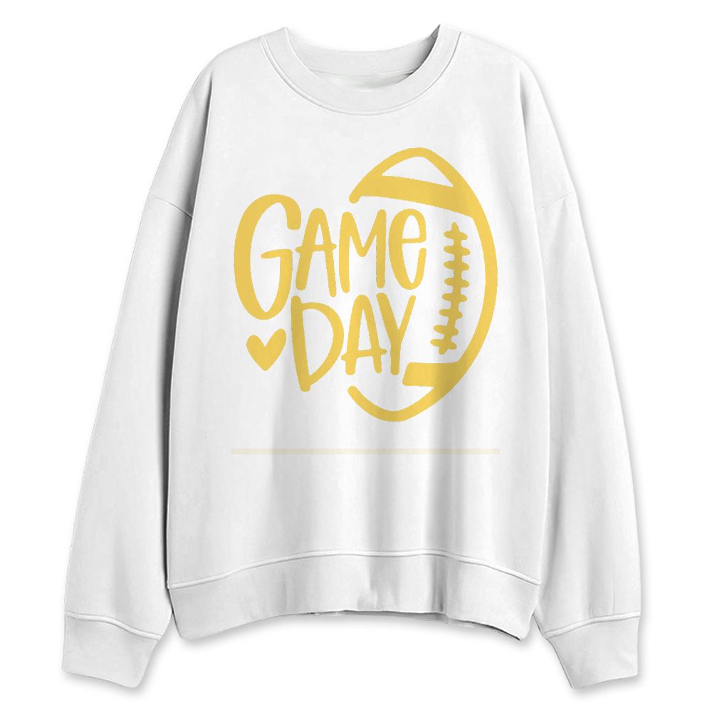PT-Metallic-Gold-White-12s-NastyJamz-Sweatshirt-Match-Game-Day-Football