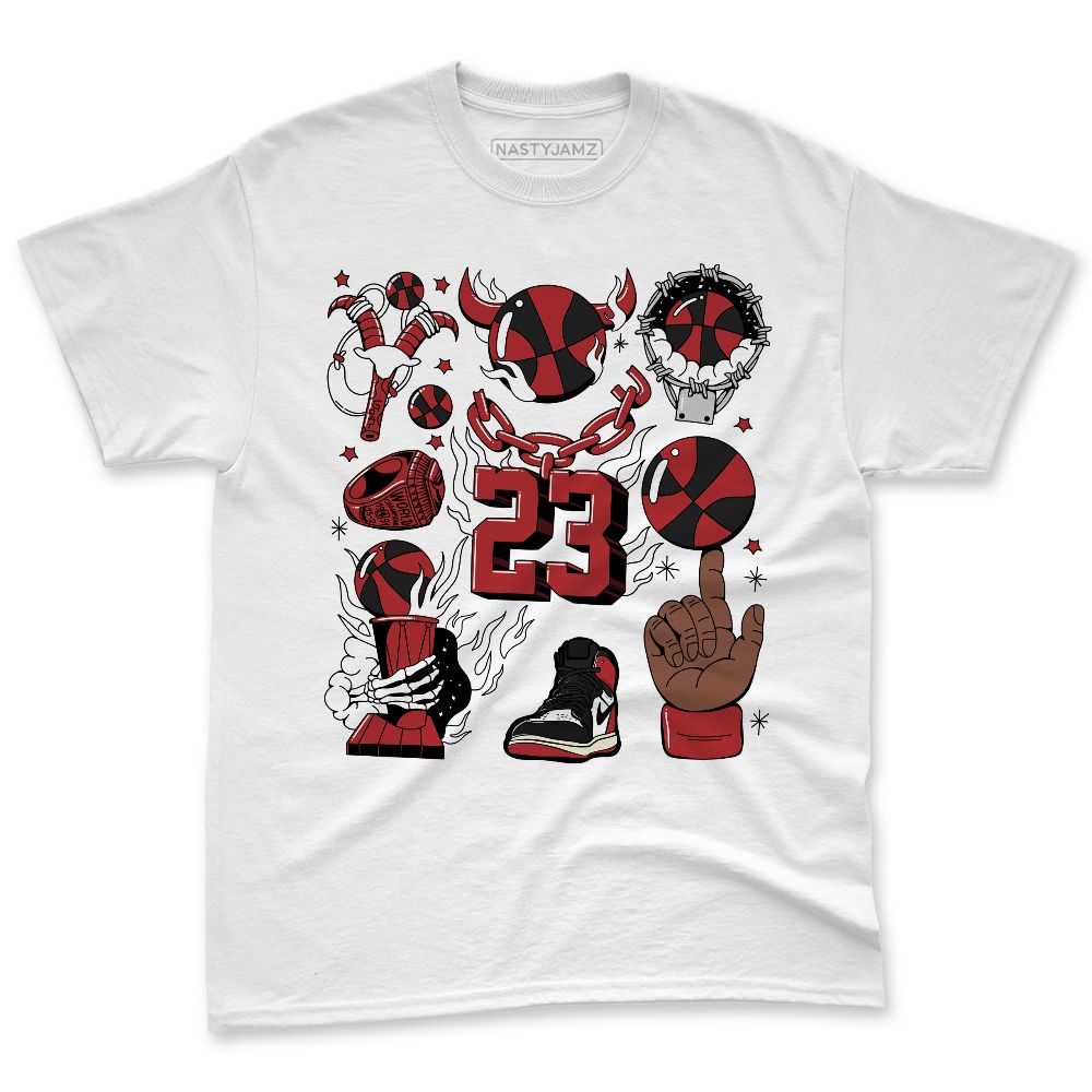 Black-Toe-Reimagined-1s-NastyJamz-Premium-T-Shirt-Match-Neclaces-Number-23