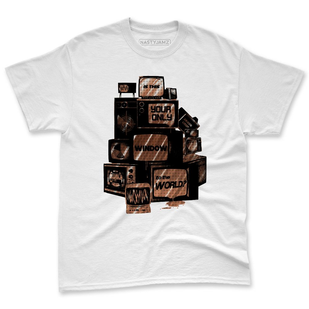 Air-Foamposite-One-Copper-NastyJamz-Premium-T-Shirt-Match-Television