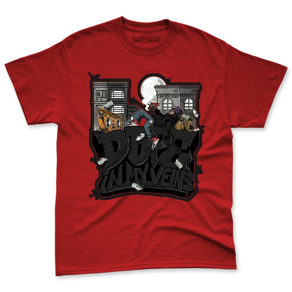 Black-Toe-Reimagined-1s-NastyJamz-Premium-T-Shirt-Match-Dope-In-Veins