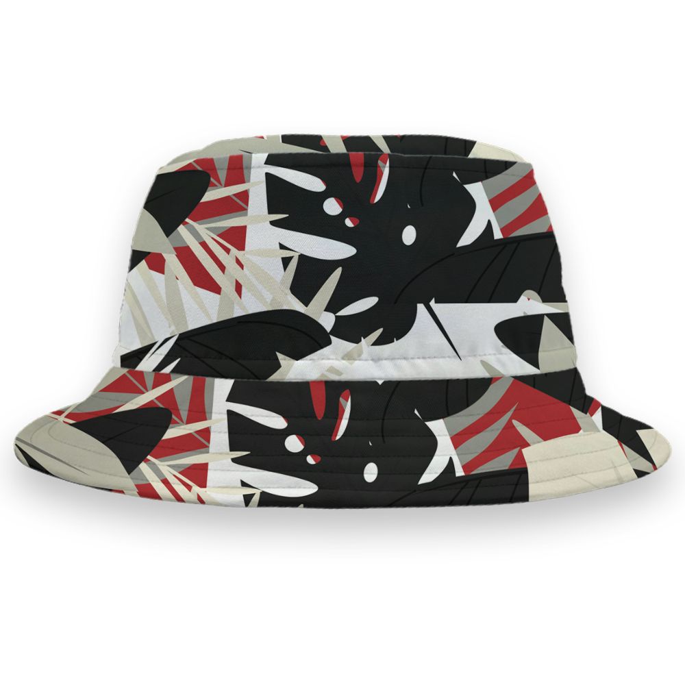 Black-Toe-Reimagined-1s--NastyJamz-Bucket-Hat-Match-23-Leopard-3D-All-Over-Print