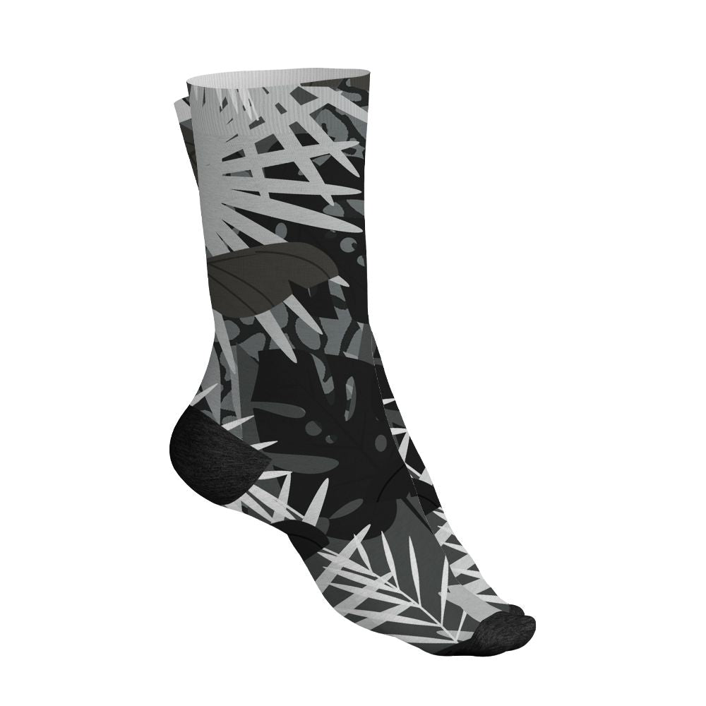 Black-Cat-3s-NastyJamz-Socks-Match-Custom-23-Leopard-All-Over-Print