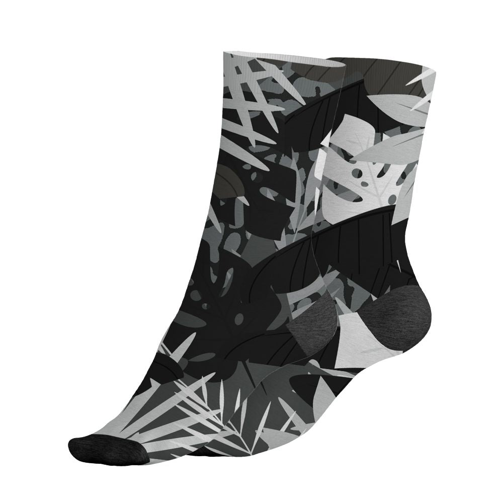 Black-Cat-3s-NastyJamz-Socks-Match-Custom-23-Leopard-All-Over-Print