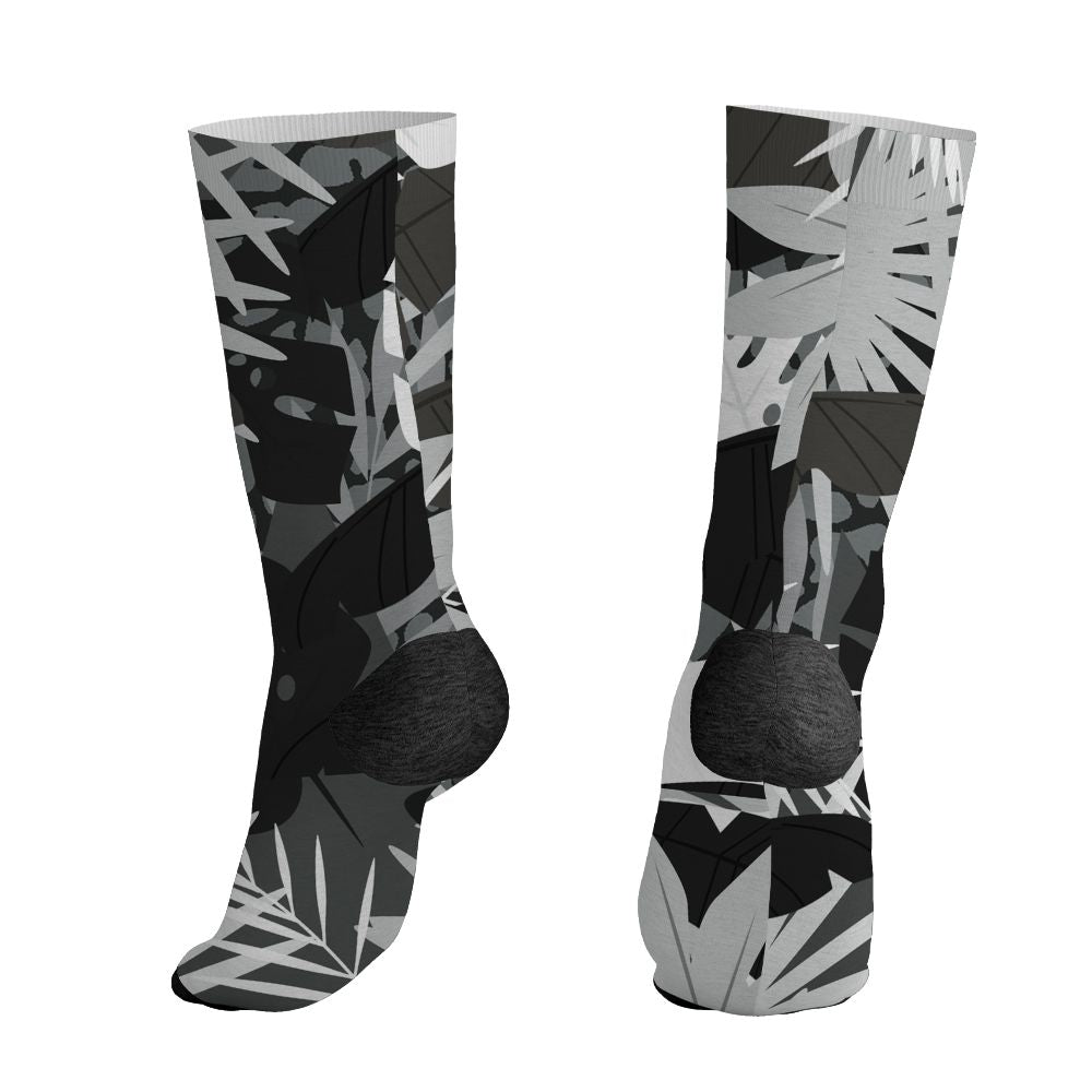 Black-Cat-3s-NastyJamz-Socks-Match-Custom-23-Leopard-All-Over-Print