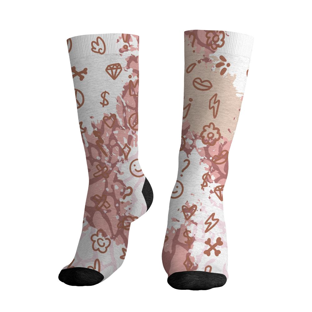 WMNS-Treat-Yourself-3s-NastyJamz-Socks-Match-Hustle-Grind-Pray-All-Over-Print