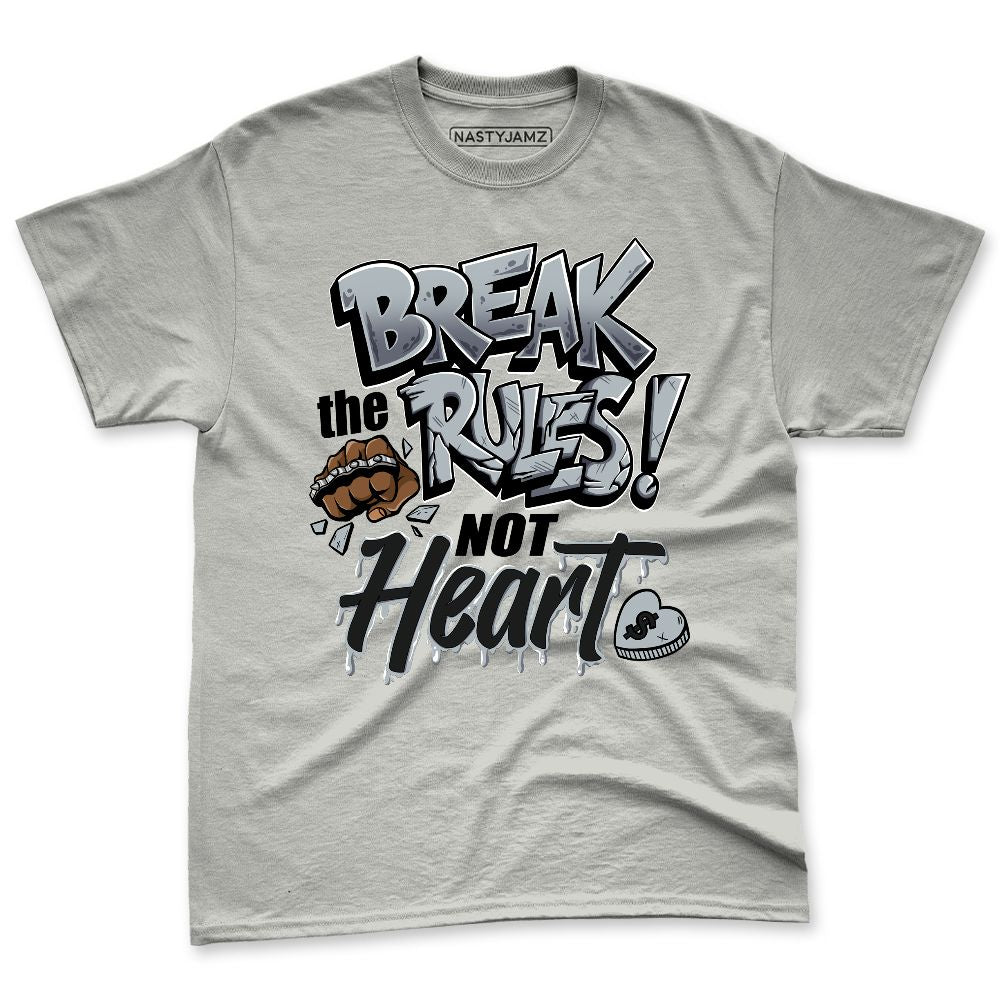 Wolf-Grey-12s-NastyJamz-Premium-T-Shirt-Match-Break-Rules-Not-Heart