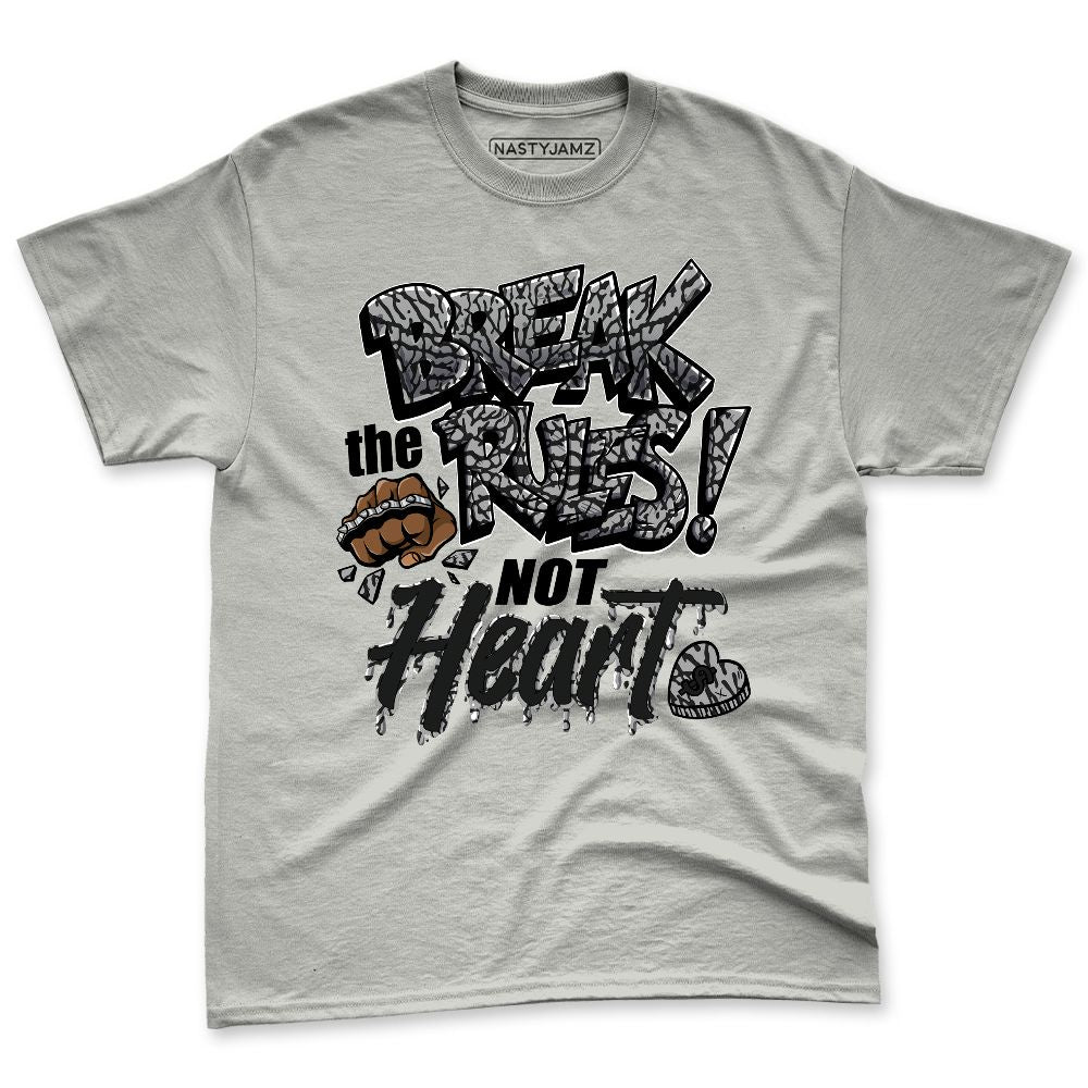 Black-Cement-3s-NastyJamz-Premium-T-Shirt-Match-Break-Rules-Not-Heart