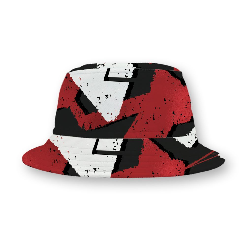 Black-Toe-Reimagined-1s-NastyJamz-Bucket-Hat-Match-Built-Different-3D-All-Over-Print-Broken