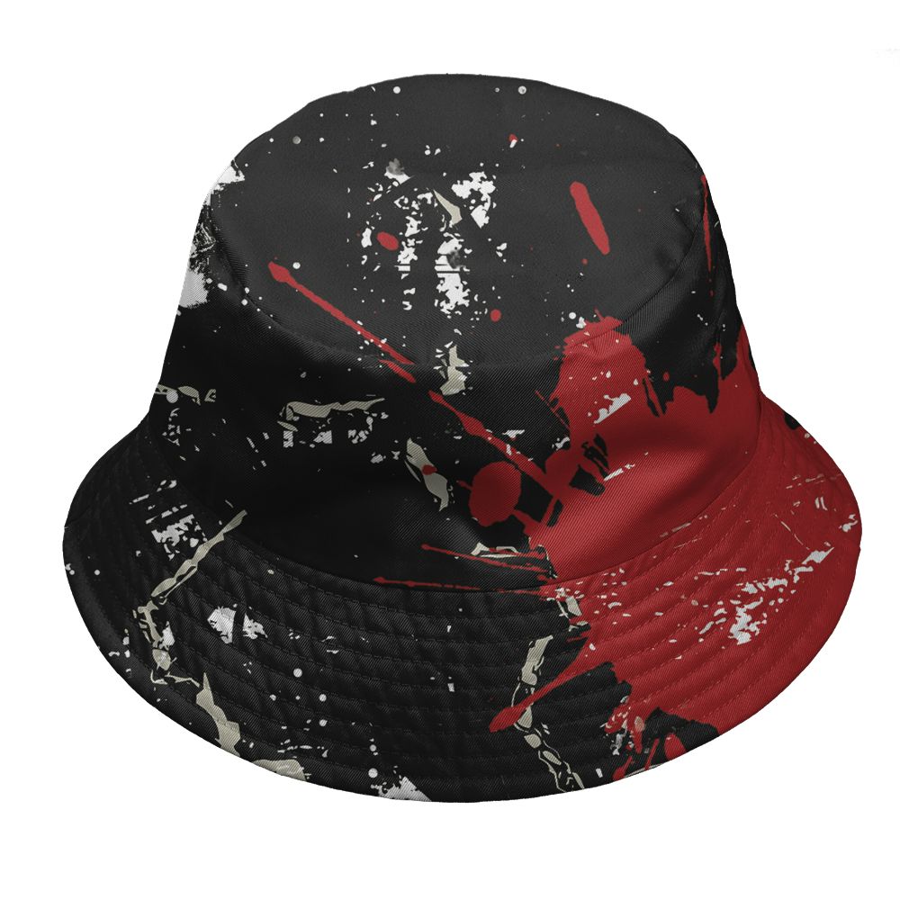 Black-Toe-Reimagined-1s-NastyJamz-Bucket-Hat-Match-Hustle-Move-In-Silence-3D-All-Over-Print