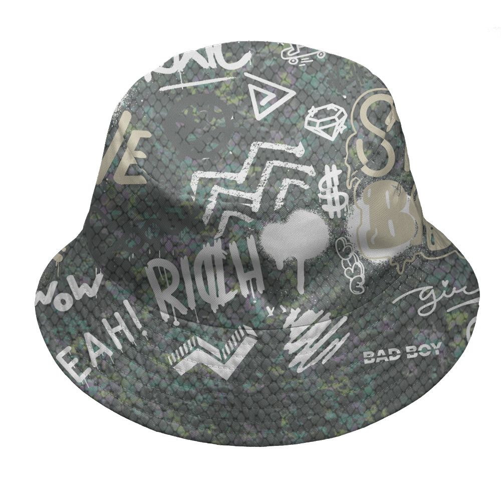 Year-Of-The-Snake-11s-NastyJamz-Bucket-Hat-Match-Graffiti-King-3D-All-Over-Print-Doodle-Style