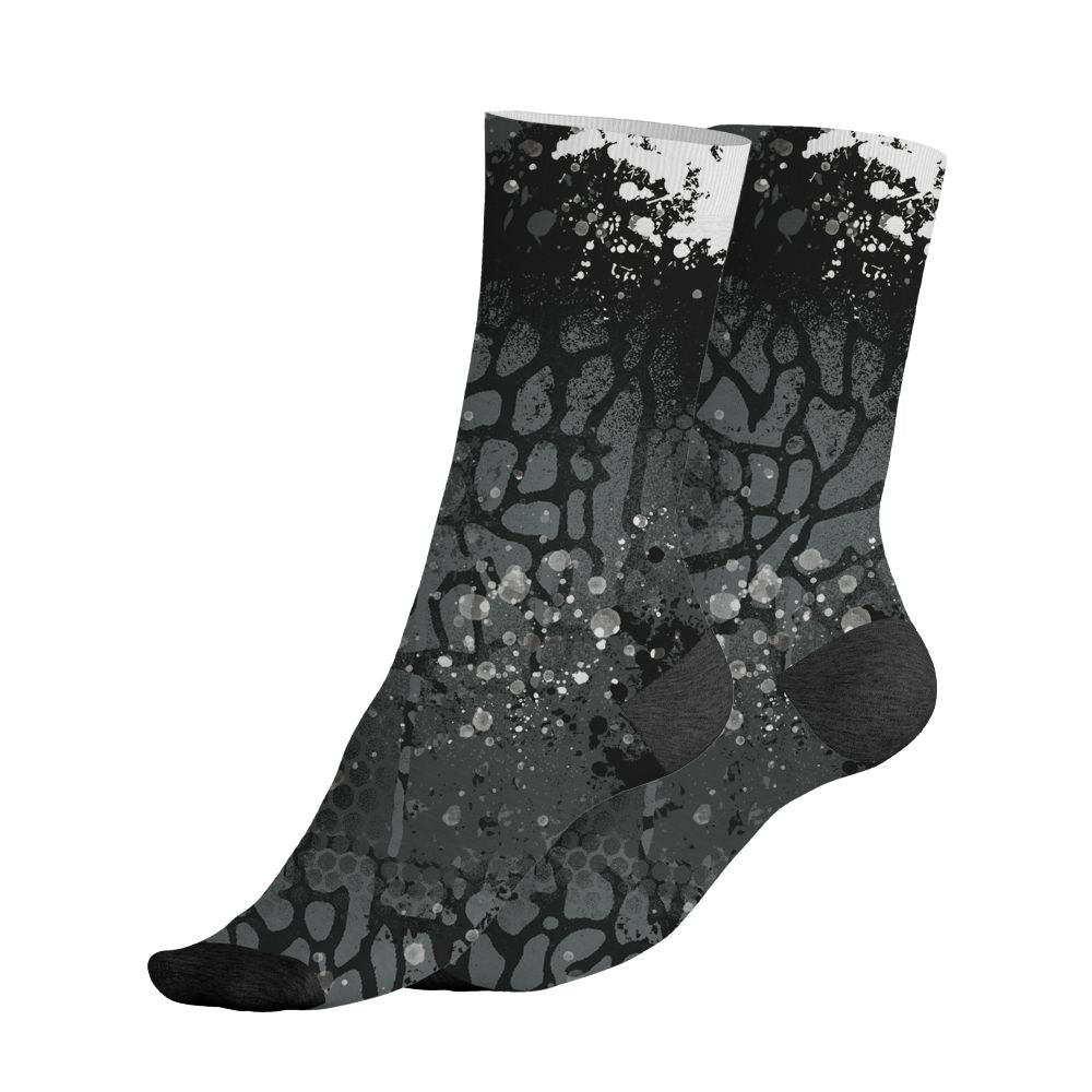 Black-Cat-3s-NastyJamz-Socks-Match-23-Painted-Graffiti