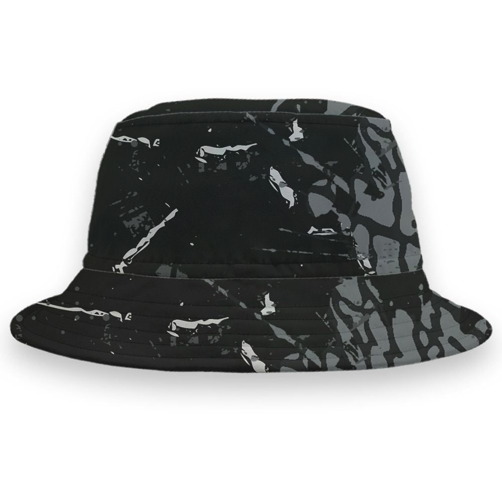 Black-Cat-3s-NastyJamz-Bucket-Hat-Match-Hustle-Move-In-Silence-3D-All-Over-Print