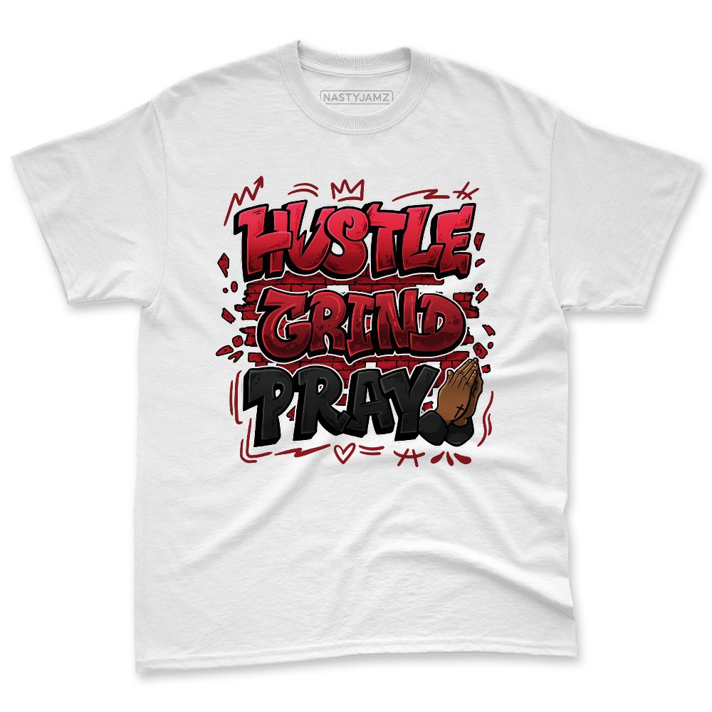 Flu-Game-12s-NastyJamz-Red-Black-White-Premium-T-Shirt-Match-Hustle-Grind-Pray