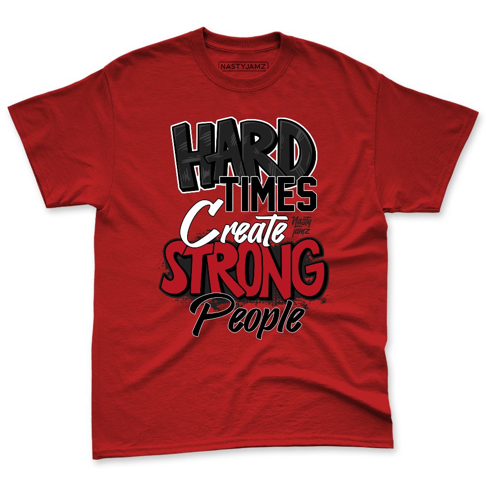 Flu-Game-12s-NastyJamz-Red-Black-White-Premium-T-Shirt-Match-Hard-Times