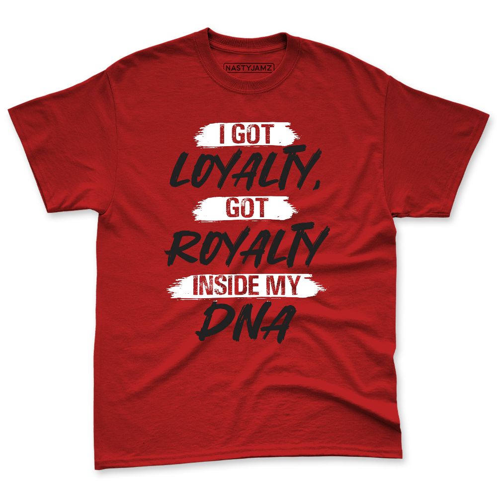 Flu-Game-12s-NastyJamz-Red-Black-White-Premium-T-Shirt-Match-I-Got-Loyalty