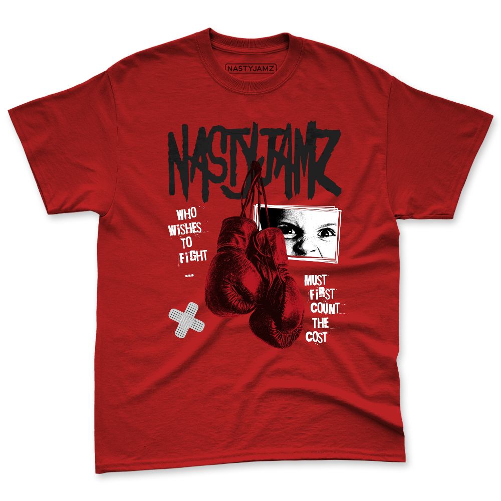Flu-Game-12s-NastyJamz-Red-Black-White-Premium-T-Shirt-Match-Fight-Count-Cost