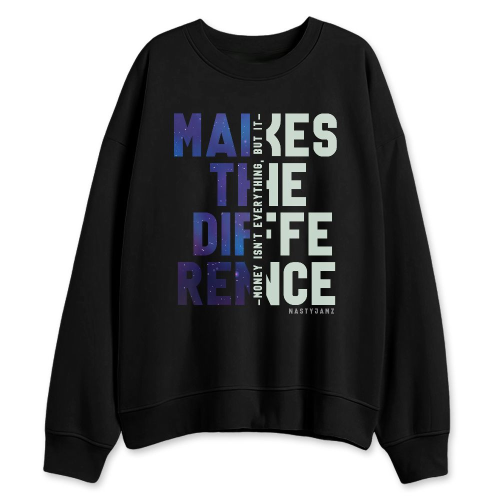 Air-Foamposite-One-Galaxy-NastyJamz-Sweatshirt-Match-Money-Makes-Difference