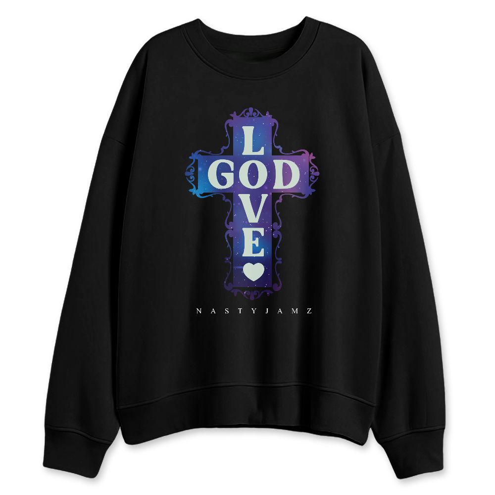 Air-Foamposite-One-Galaxy-NastyJamz-Sweatshirt-Match-God-Love