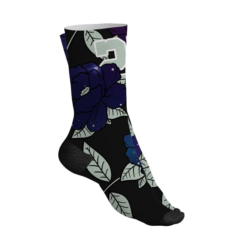 Air-Foamposite-One-Galaxy-NastyJamz-Socks-Match-23-Floral-All-Over-Print-Flower