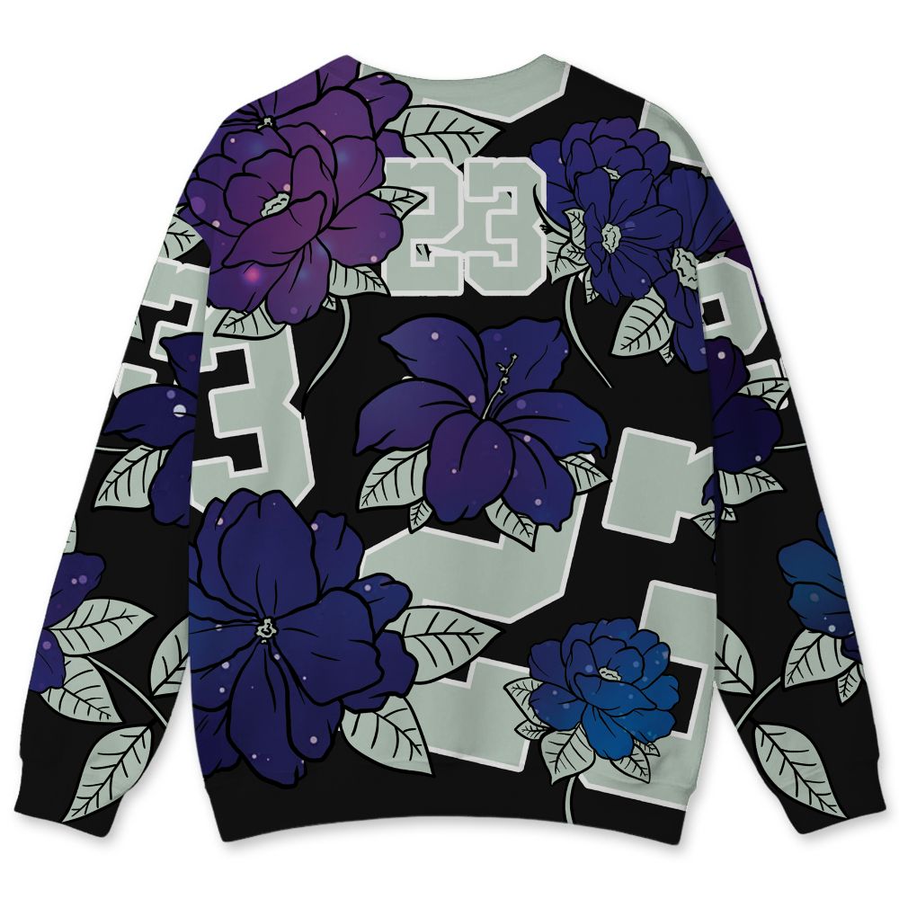 Air-Foamposite-One-Galaxy-NastyJamz-Sweatshirt-Match-23-Floral-All-Over-Print-Flower