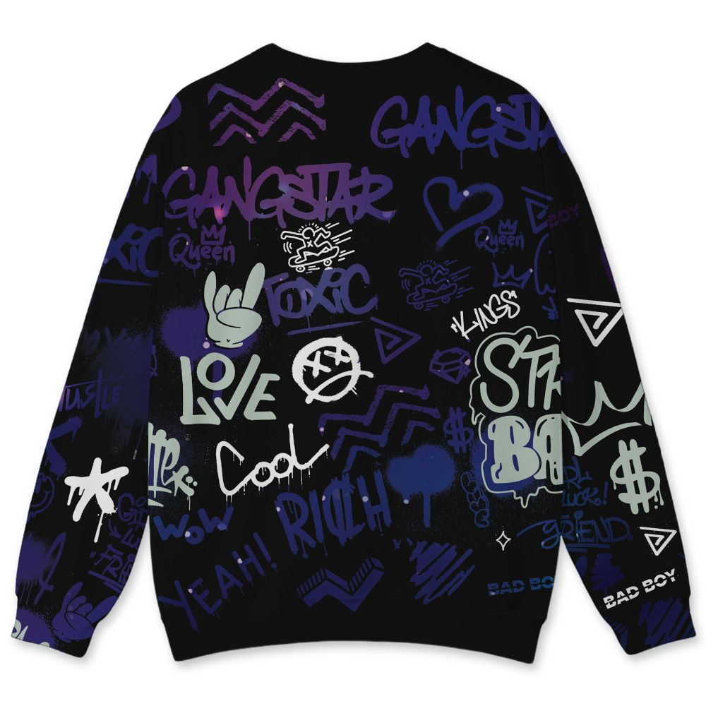 Air-Foamposite-One-Galaxy-NastyJamz-Sweatshirt-Match-Graffiti-King-All-Over-Print-Doodle-Style