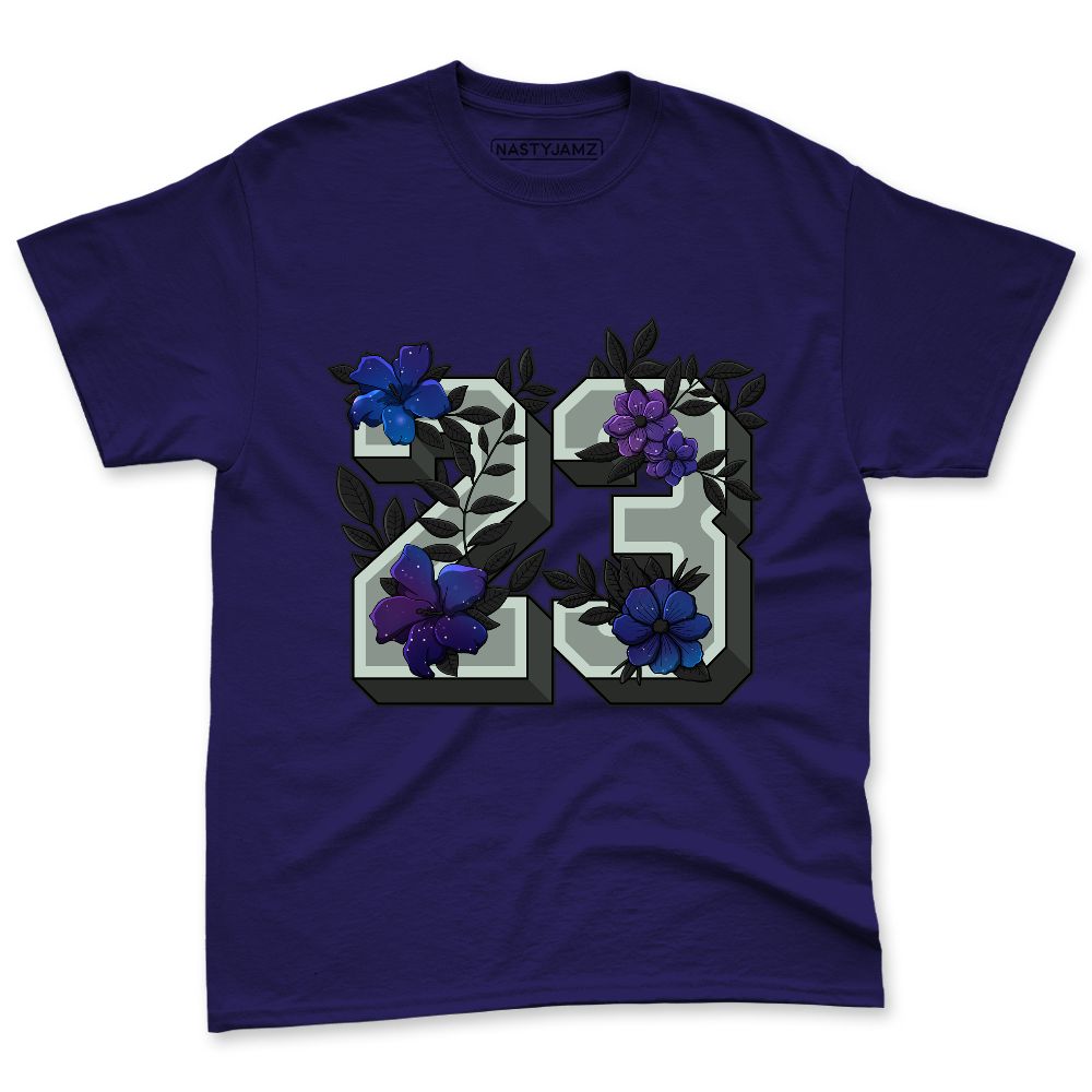 Air-Foamposite-One-Galaxy-NastyJamz-Premium-T-Shirt-Match-23-Floral