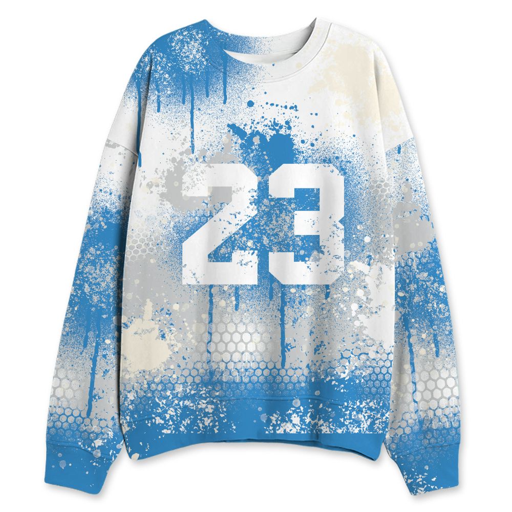 Lucky-Shorts-3s-NastyJamz-Sweatshirt-Match-23-Painted-Graffiti