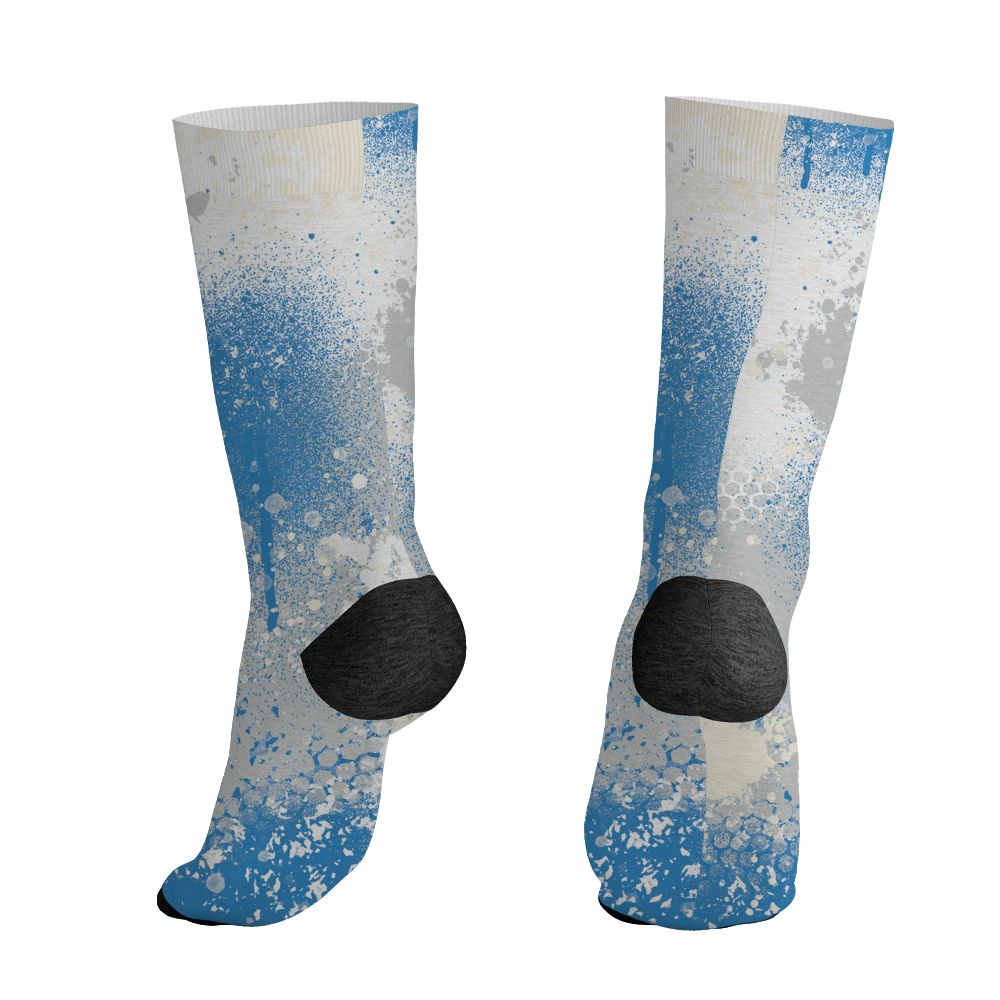 Lucky-Shorts-3s-NastyJamz-Socks-Match-23-Painted-Graffiti