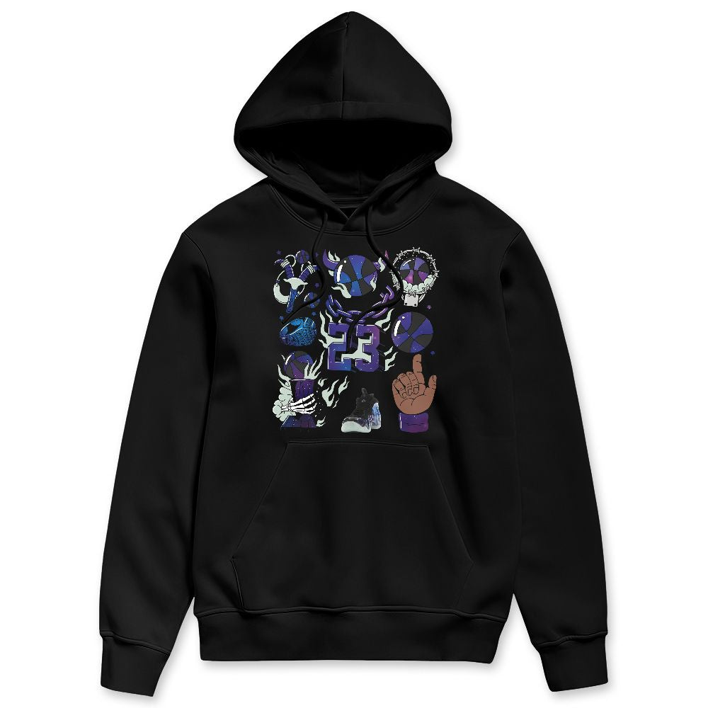 Air-Foamposite-One-Galaxy-NastyJamz-Hoodie-Match-Neclaces-Number-23