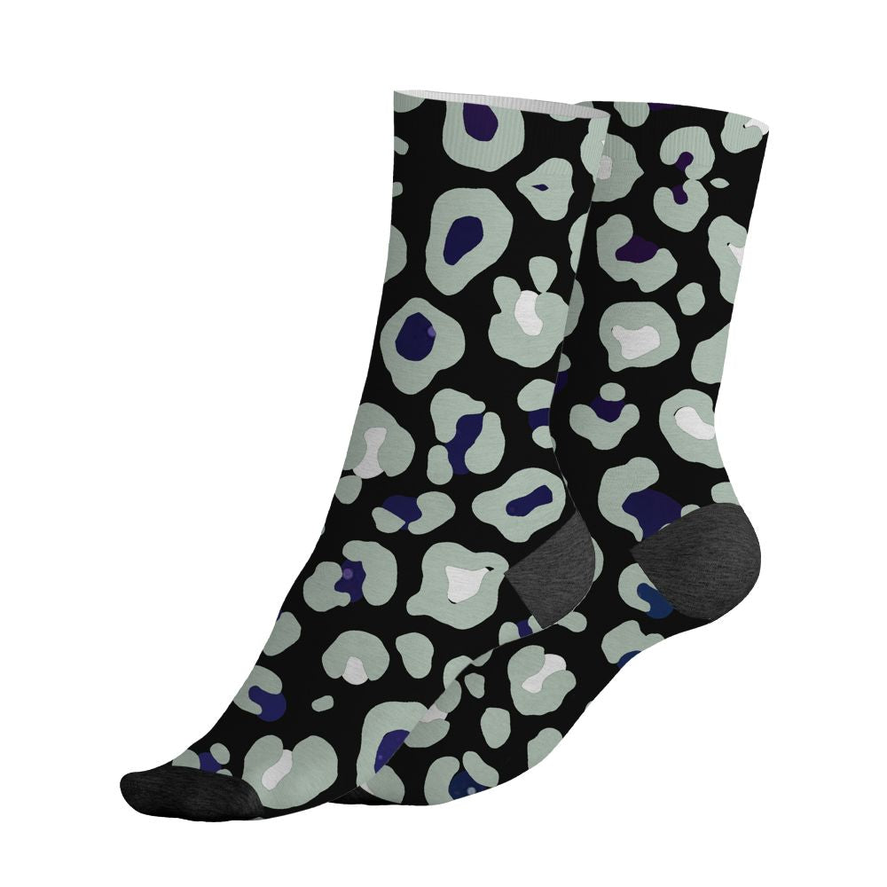 Air-Foamposite-One-Galaxy-NastyJamz-Socks-Match-Leopard-Pattern-All-Over-Print