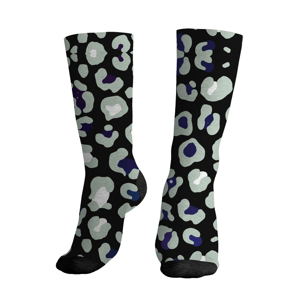 Air-Foamposite-One-Galaxy-NastyJamz-Socks-Match-Leopard-Pattern-All-Over-Print
