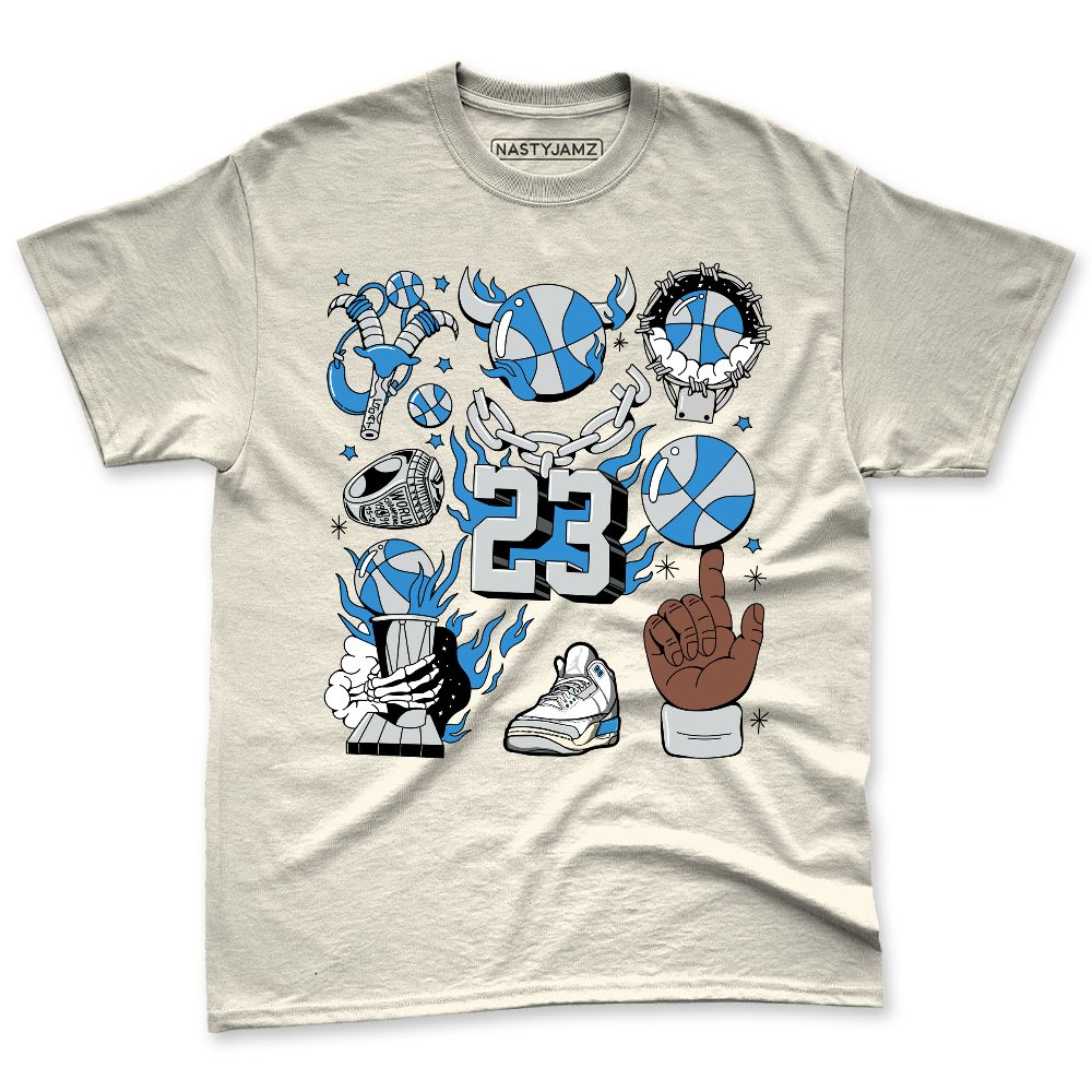 Lucky-Shorts-3s-NastyJamz-Premium-T-Shirt-Match-Neclaces-Number-23