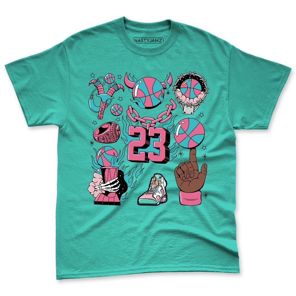 Retro-Doernbecher-Jillian-6s-NastyJamz-Premium-T-Shirt-Match-Neclaces-Number-23