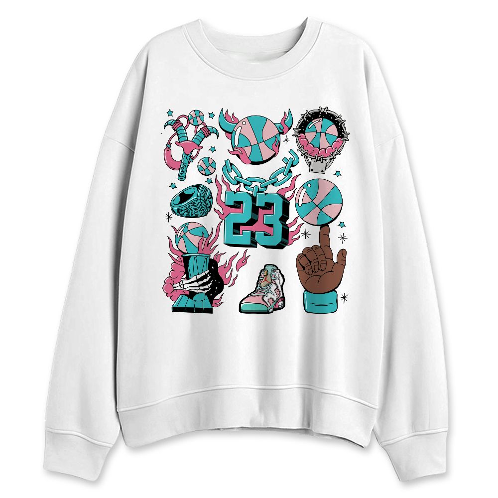Retro-Doernbecher-Jillian-6s-NastyJamz-Sweatshirt-Match-Neclaces-Number-23