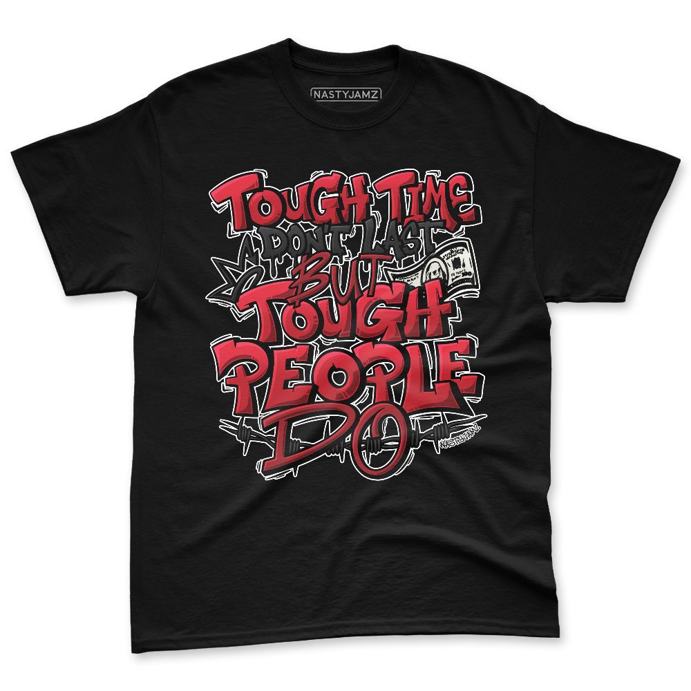 Flu-Game-12s-NastyJamz-Red-Black-White-Premium-T-Shirt-Match-Tough-People-Never-Fall