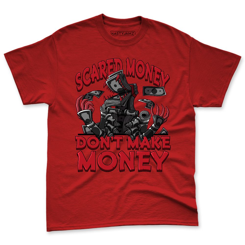 Flu-Game-12s-NastyJamz-Red-Black-White-Premium-T-Shirt-Match-Scared-Money