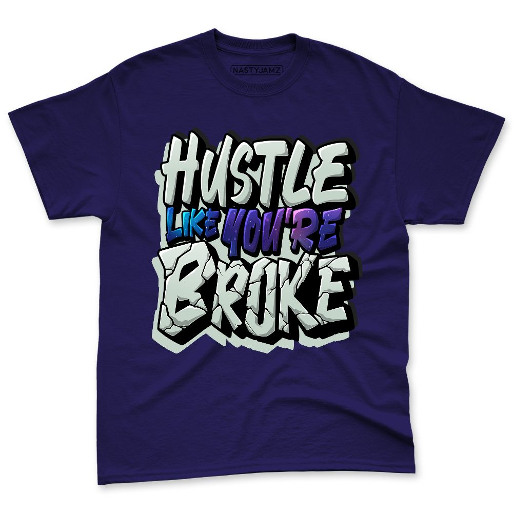 Air-Foamposite-One-Galaxy-NastyJamz-Premium-T-Shirt-Match-Hustle-Like-Broke