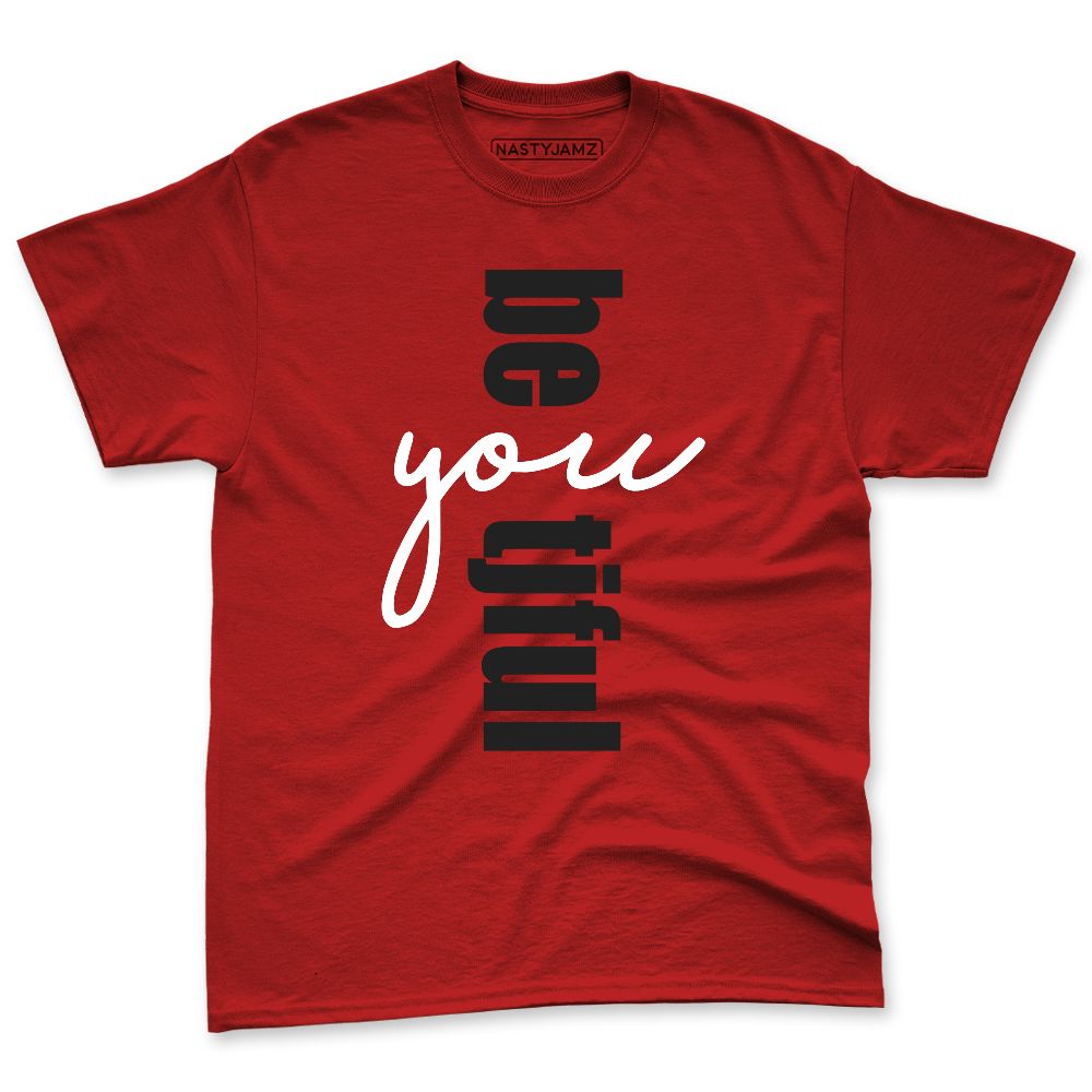 Flu-Game-12s-NastyJamz-Red-Black-White-Premium-T-Shirt-Match-Be-Youtiful