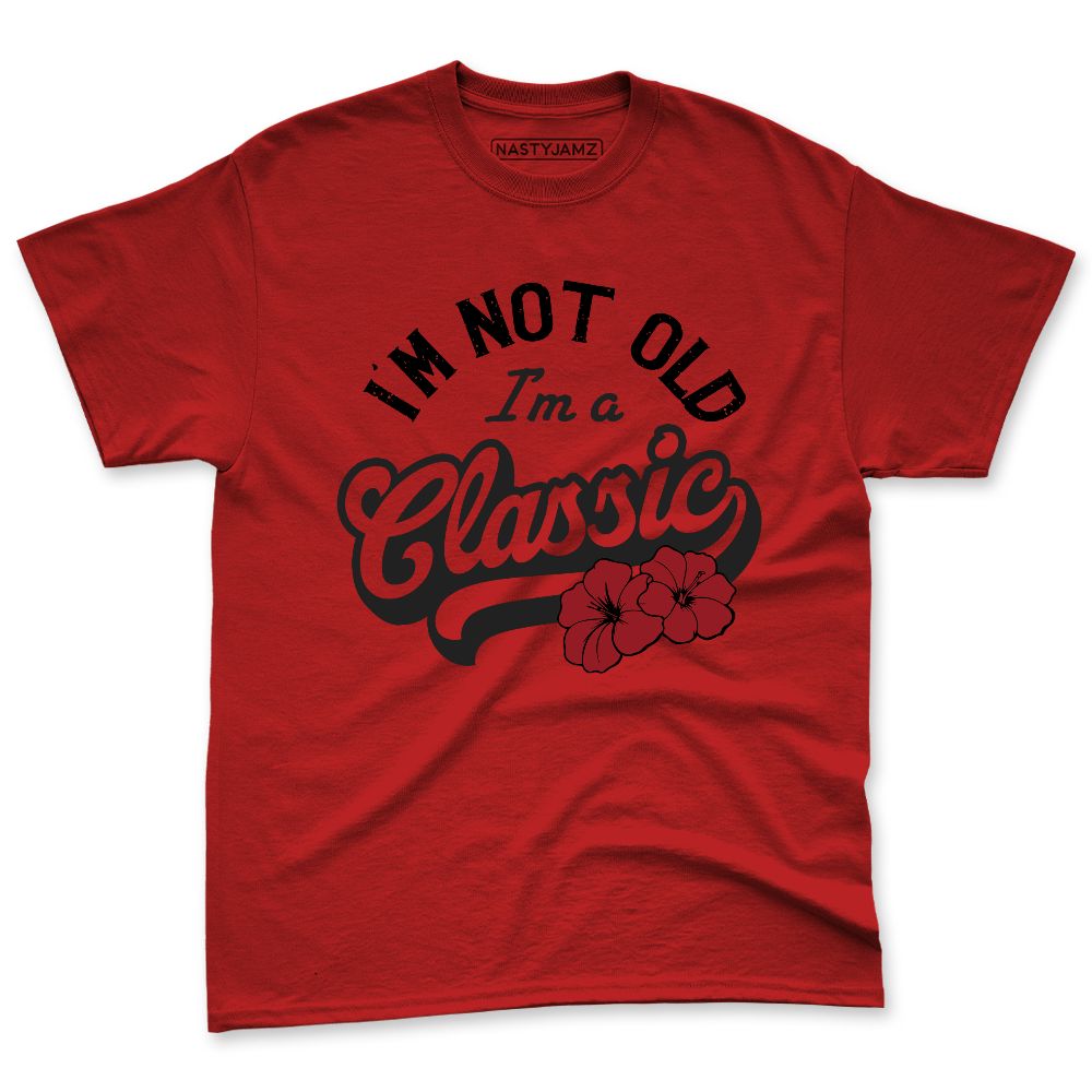 Flu-Game-12s-NastyJamz-Red-Black-White-Premium-T-Shirt-Match-Im-Classic