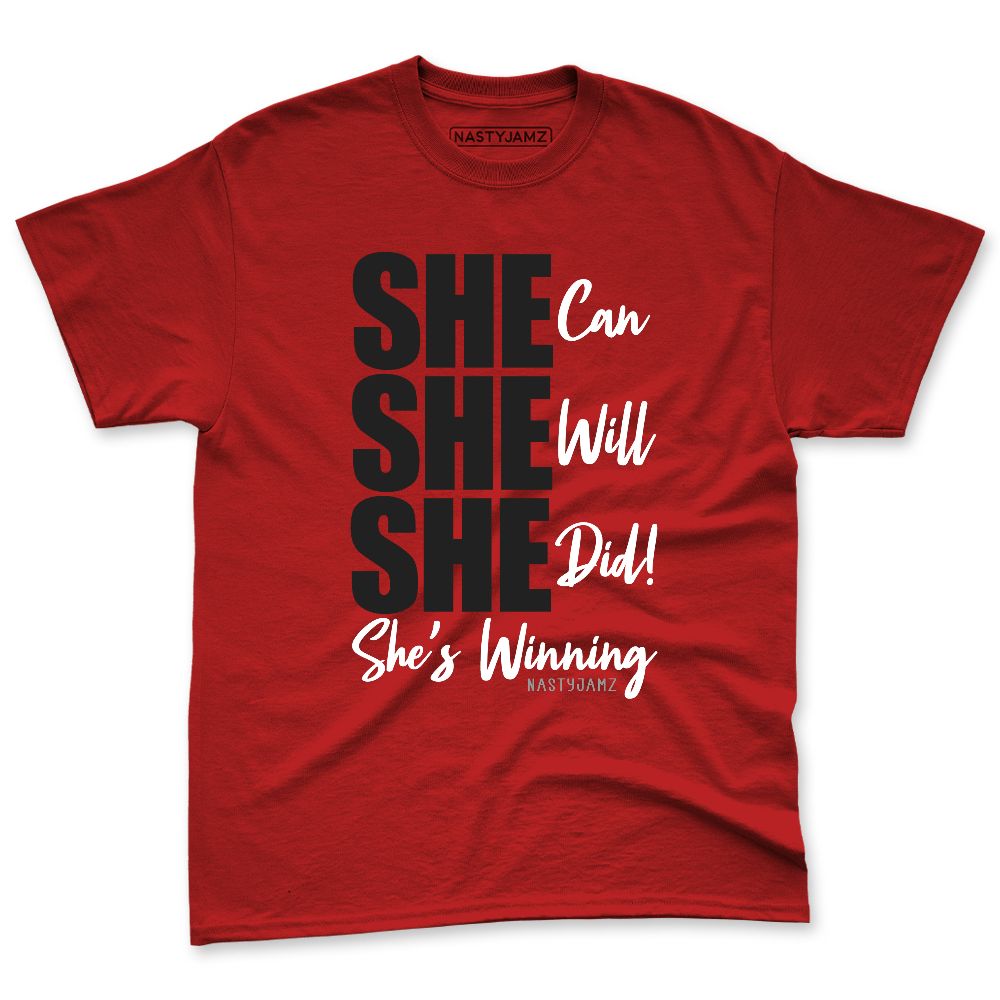 Flu-Game-12s-NastyJamz-Red-Black-White-Premium-T-Shirt-Match-SHE