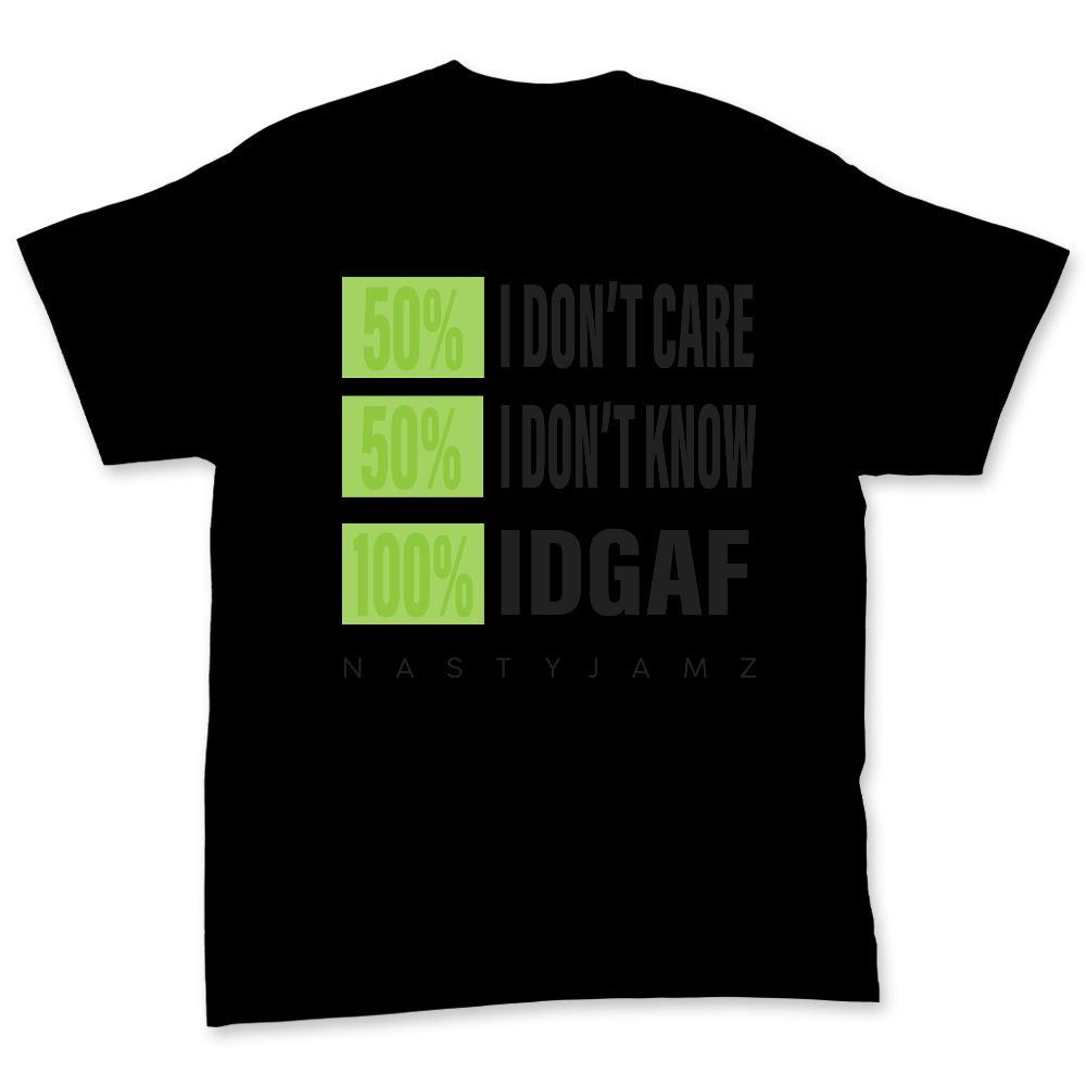 Air-Foamposite-One-Black-Volt-NastyJamz-Premium-T-Shirt-Match-IDGAF