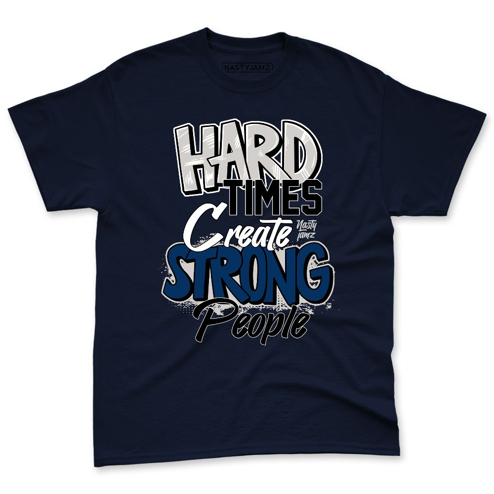 SB-Navy-4s-NastyJamz-Premium-T-Shirt-Match-Hard-Times