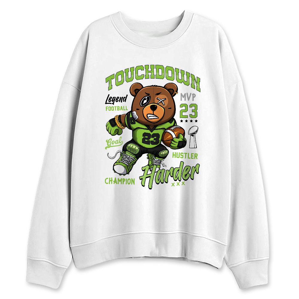 Air-Foamposite-One-Black-Volt-NastyJamz-Sweatshirt-Match-Touchdown-Harder