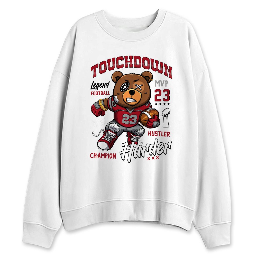 U.nion-Varsity-Red-Shadow-Grey-1s-NastyJamz-Sweatshirt-Match-Touchdown-Harder