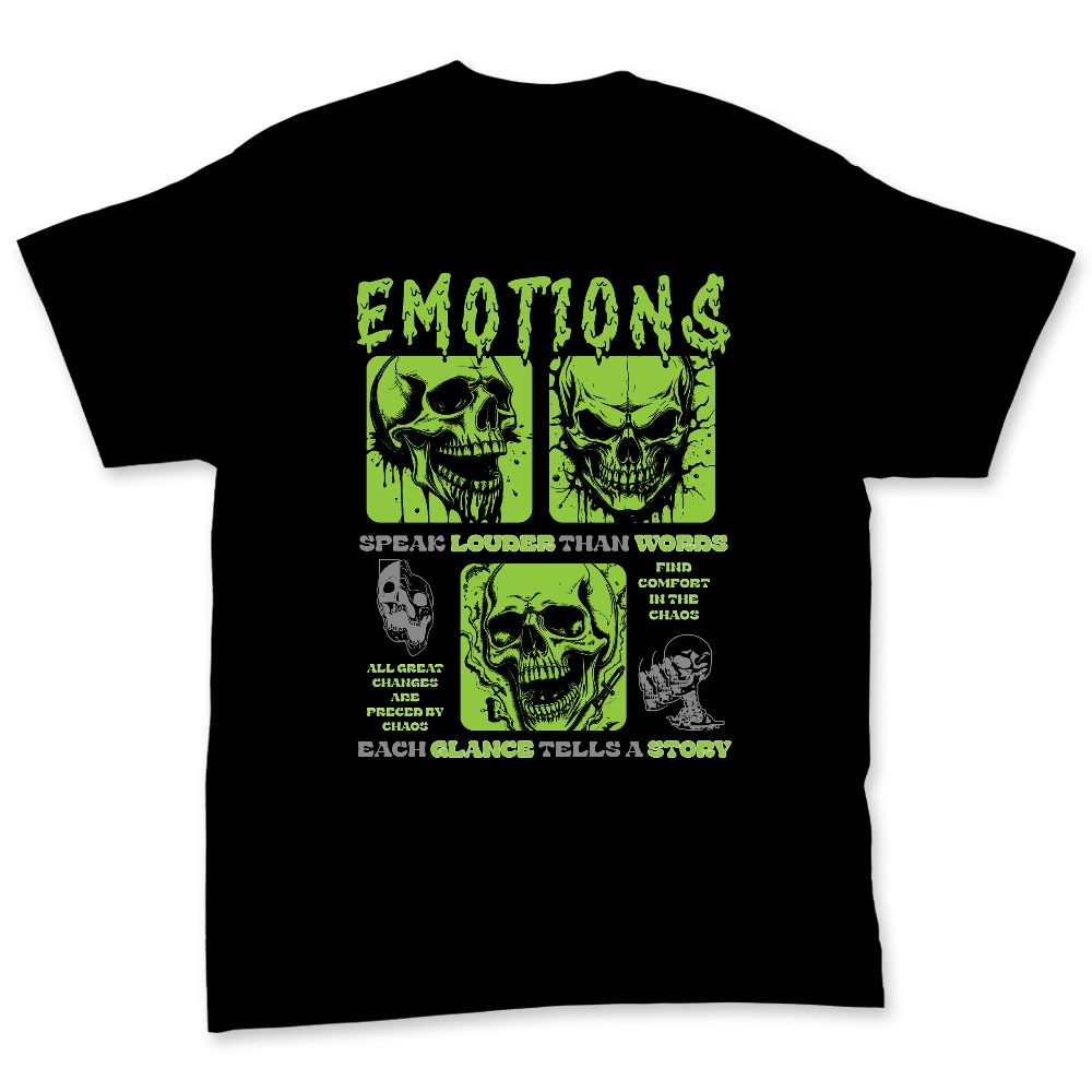 Air-Foamposite-One-Black-Volt-NastyJamz-Premium-T-Shirt-Match-Emotions-Skull