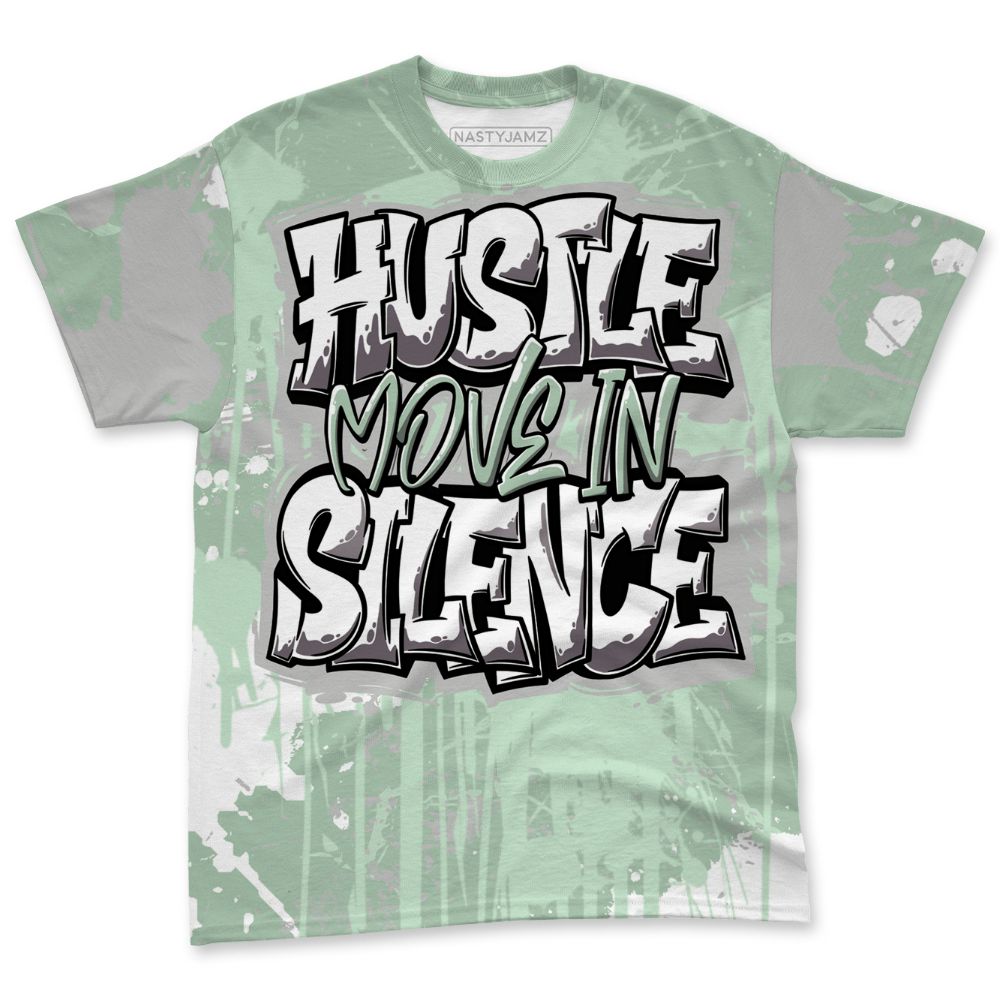 Seafoam-Sail-4s-NastyJamz-T-Shirt-Match-Hustle-Move-In-Silence-All-Over-Print