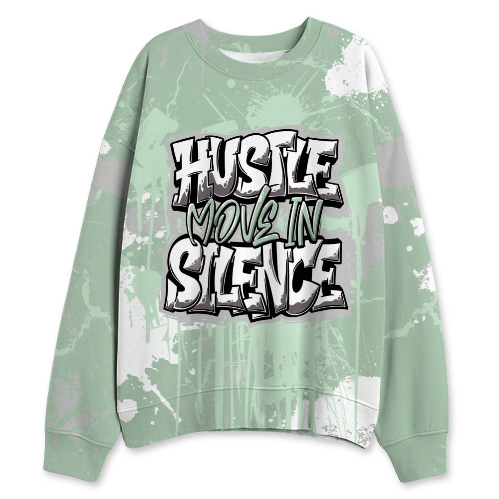 Seafoam-Sail-4s-NastyJamz-Sweatshirt-Match-Hustle-Move-In-Silence-All-Over-Print