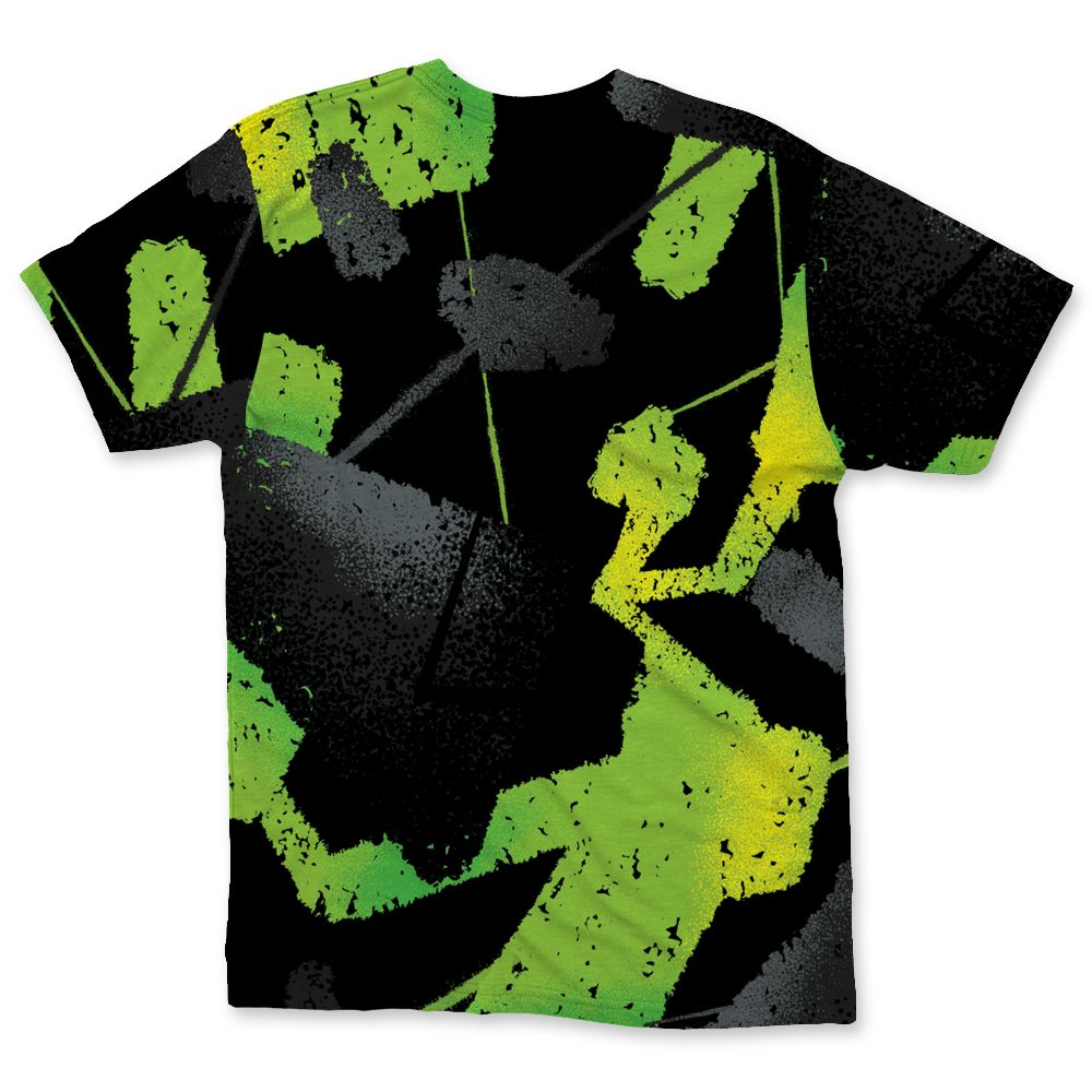 Air-Foamposite-One-Black-Volt-NastyJamz-T-Shirt-Match-Built-Different-All-Over-Print-Broken